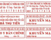 Khắc dấu vuông mã số thuế giá rẻ