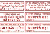 Khắc dấu vuông mã số thuế giá rẻ